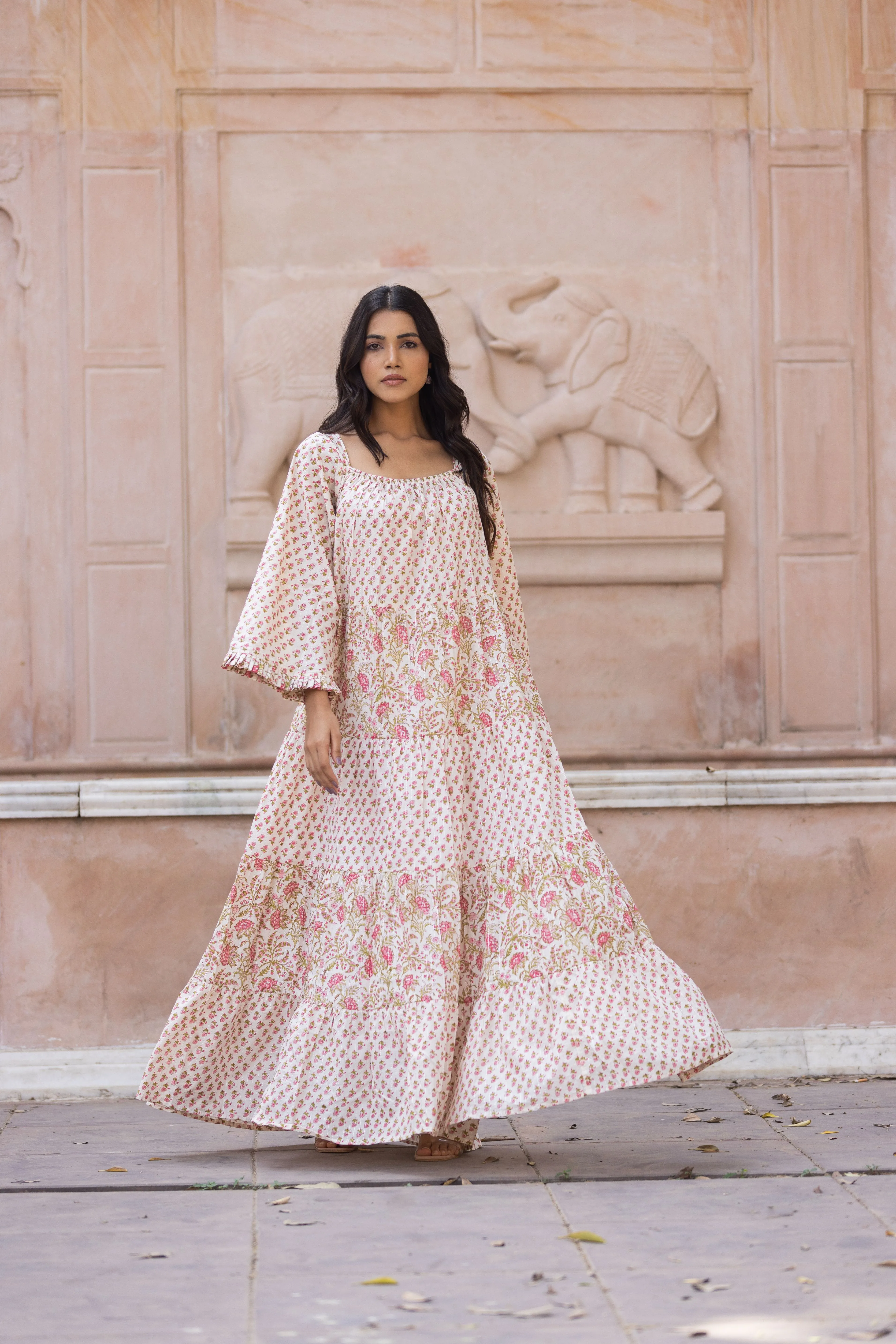 Tiara Tier Ruffle Dress