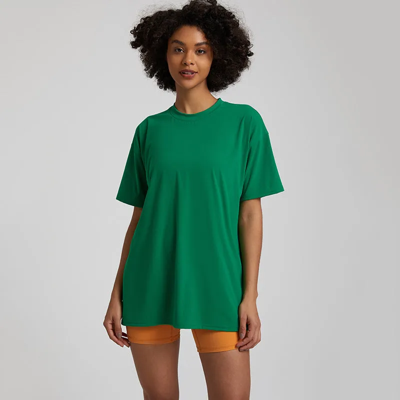 Tight Running Exercise T-shirt Workout Top