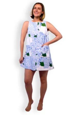 Towel Dress in Hydrangea