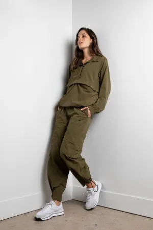 Track Jacket - Olive Grove