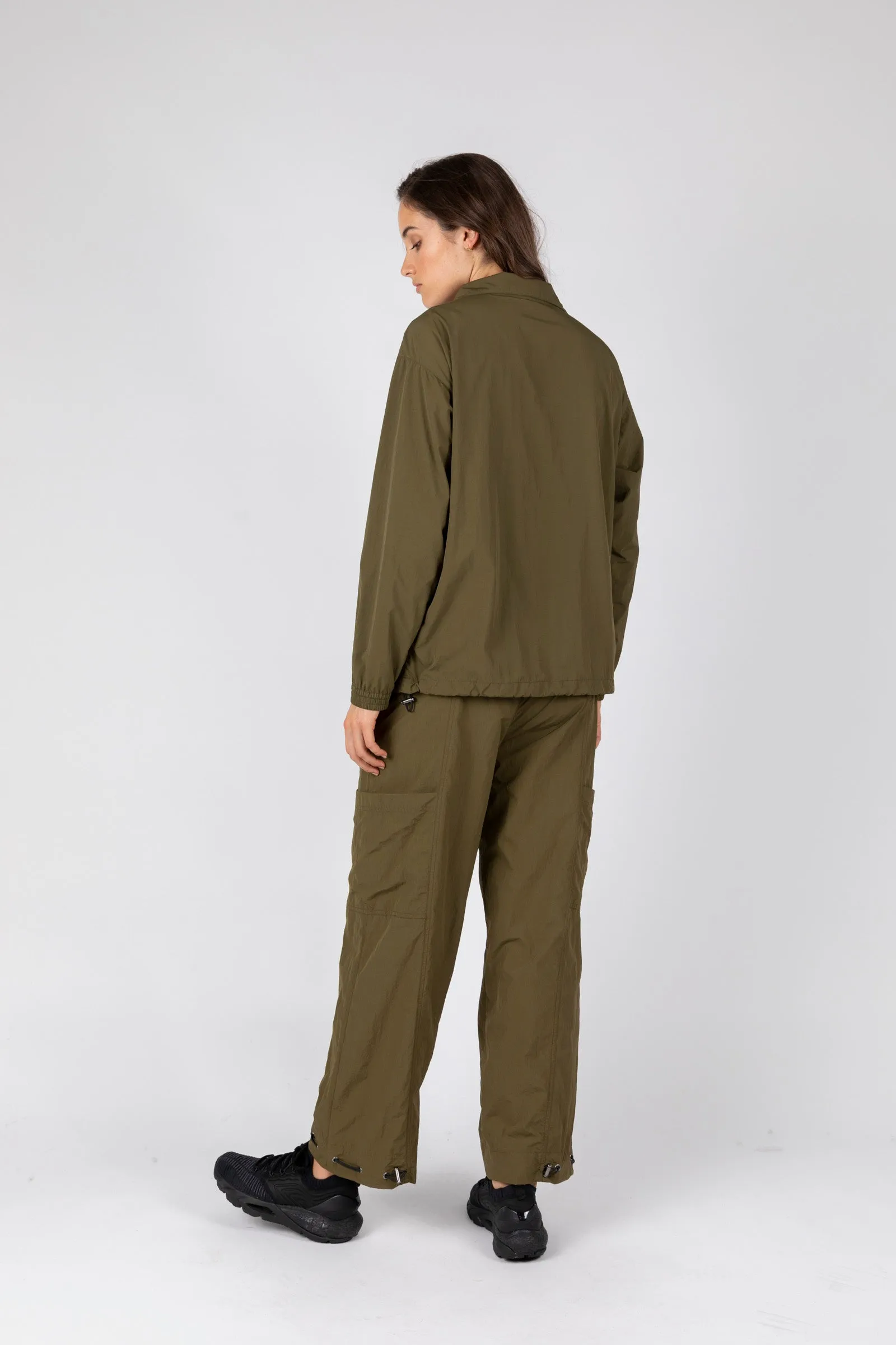 Track Jacket - Olive Grove