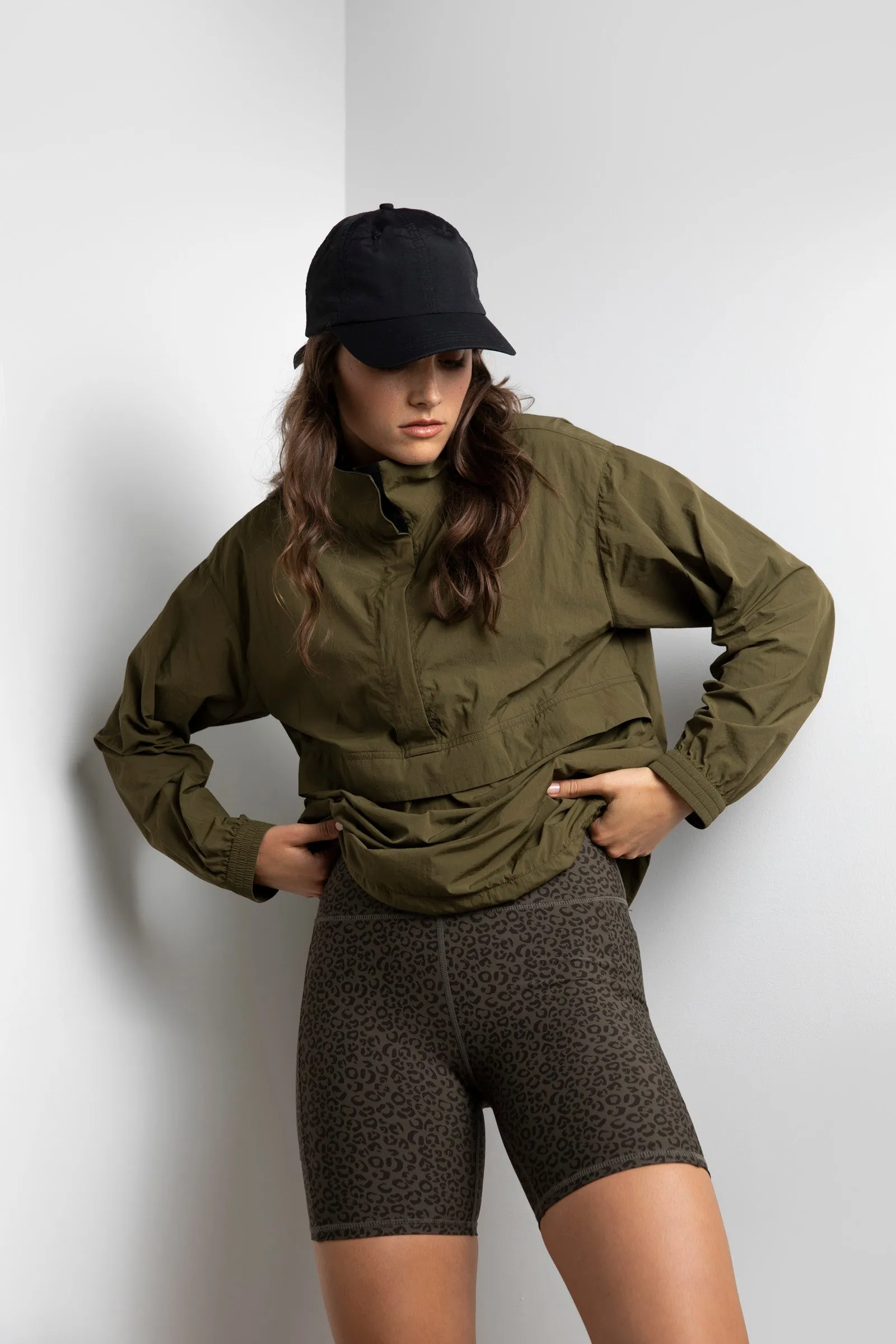 Track Jacket - Olive Grove