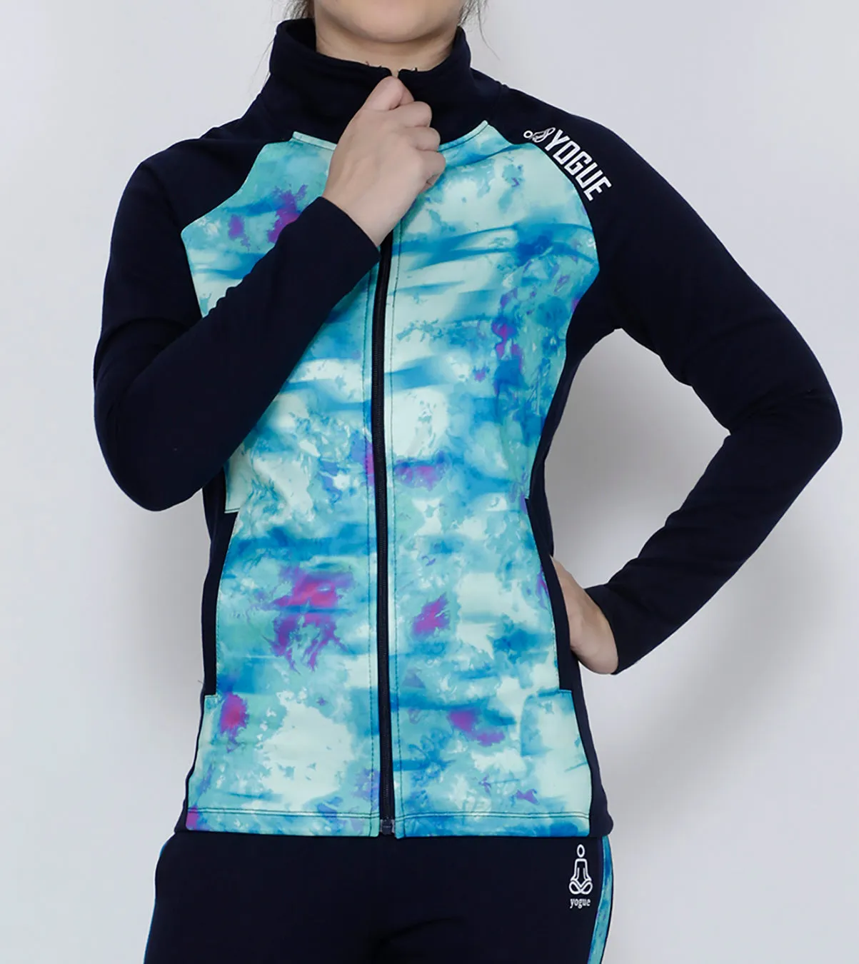 Turquoise Navy Thermal Jacket