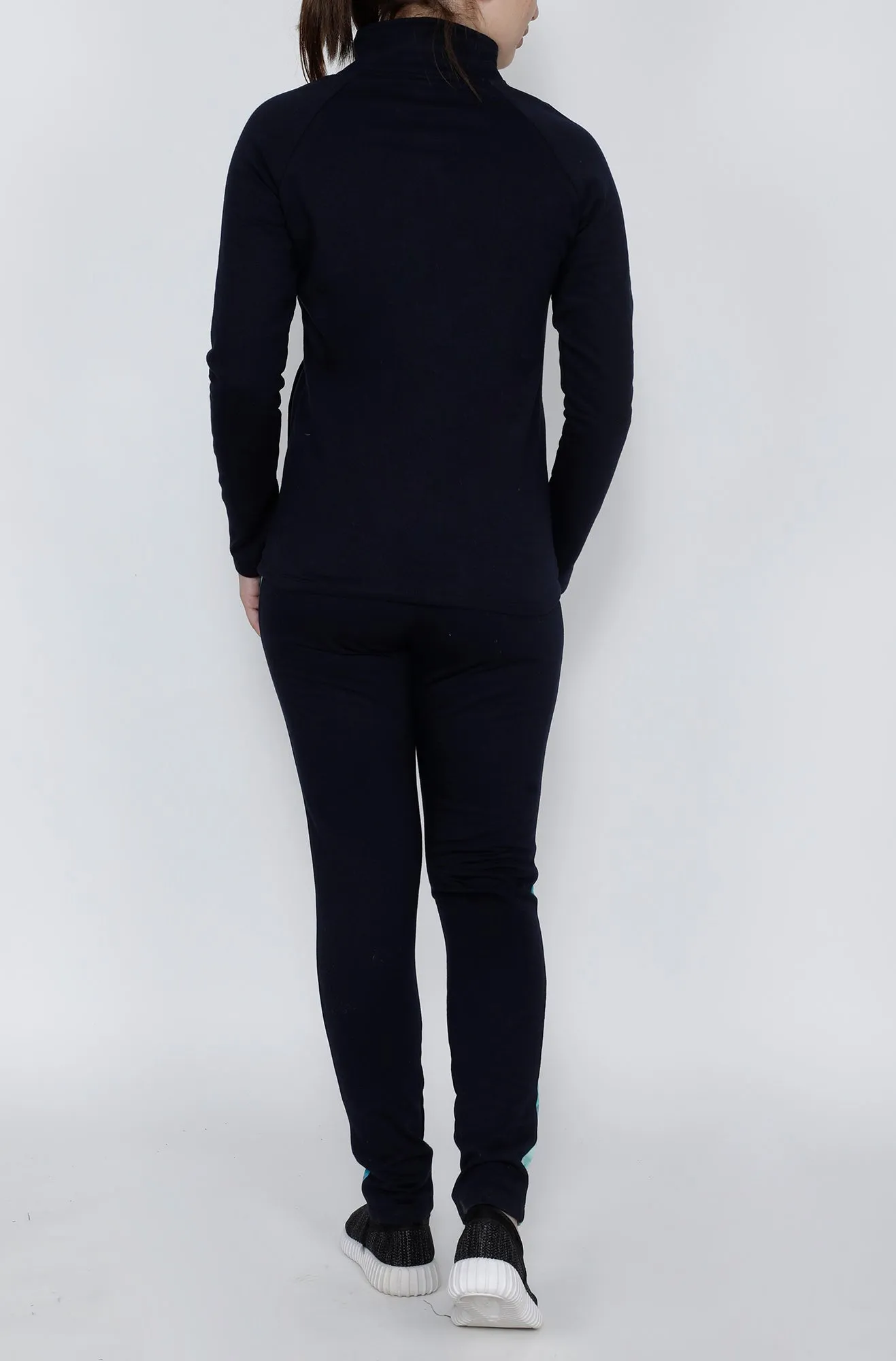 Turquoise Navy Thermal Tracksuit