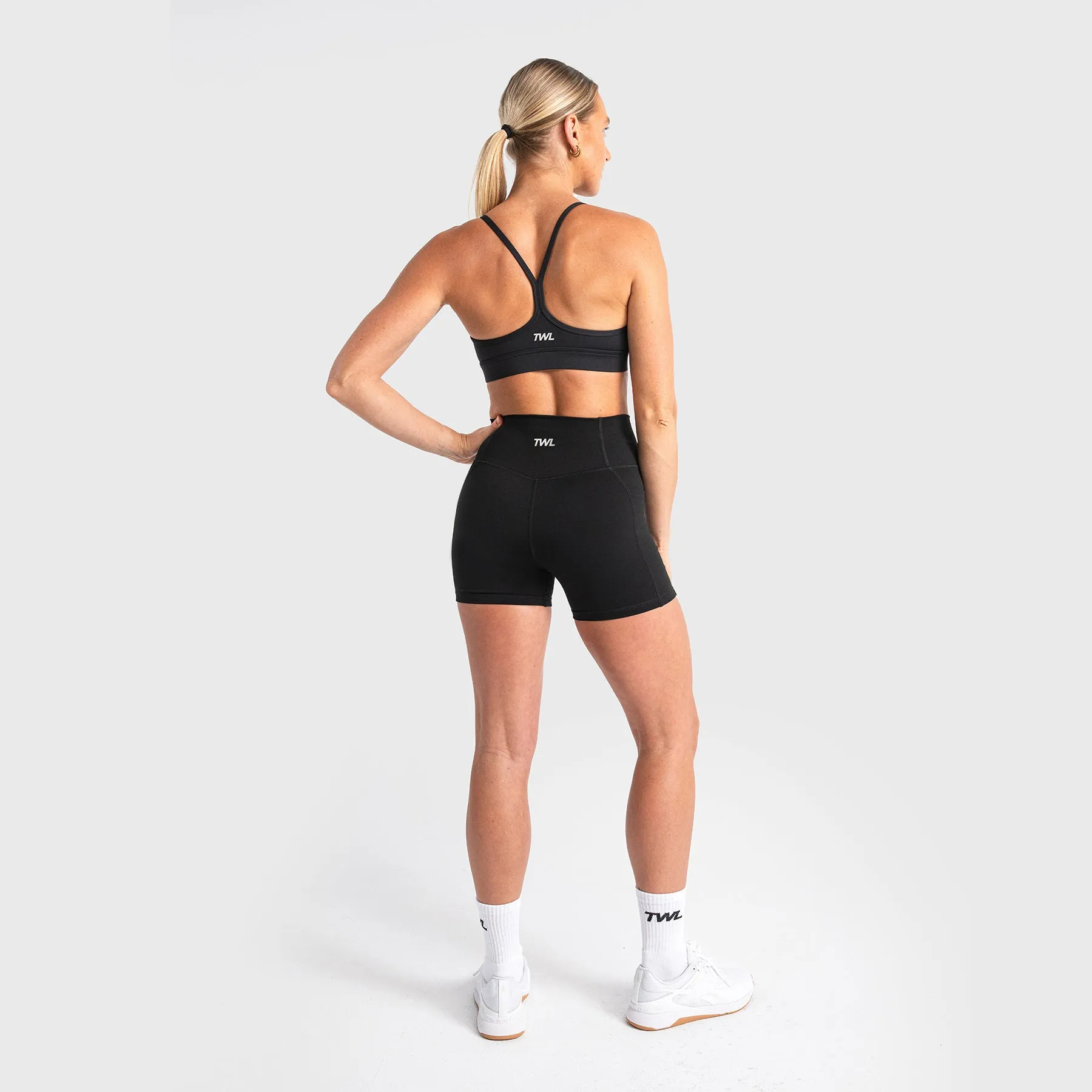 TWL - WOMEN'S REFINE SHORTS 4.5 INCH - BLACK
