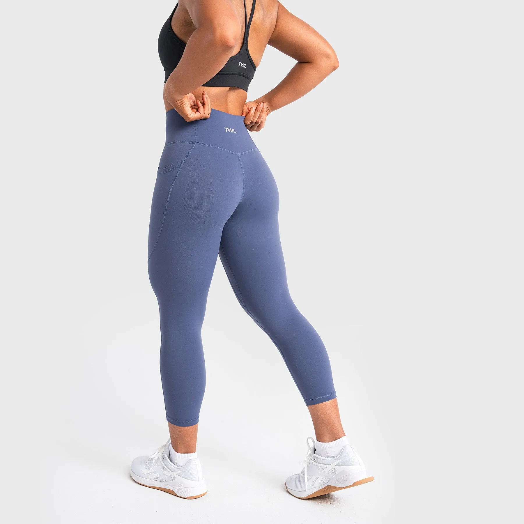 TWL - WOMEN'S REFINE TIGHTS 7/8 - CATALINA BLUE