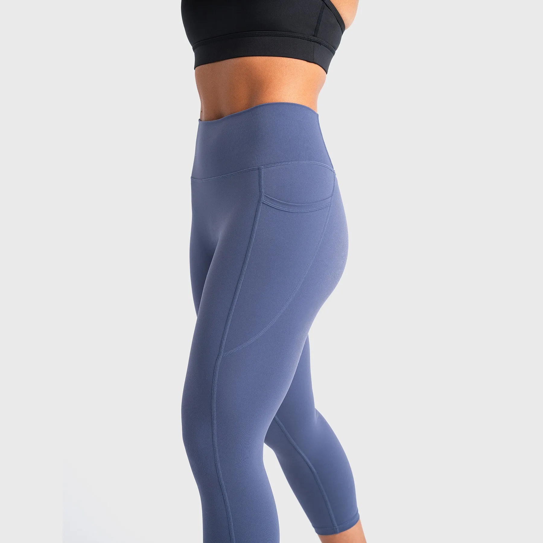 TWL - WOMEN'S REFINE TIGHTS 7/8 - CATALINA BLUE