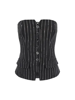 Ulla Johnson Noemie Top in Noir