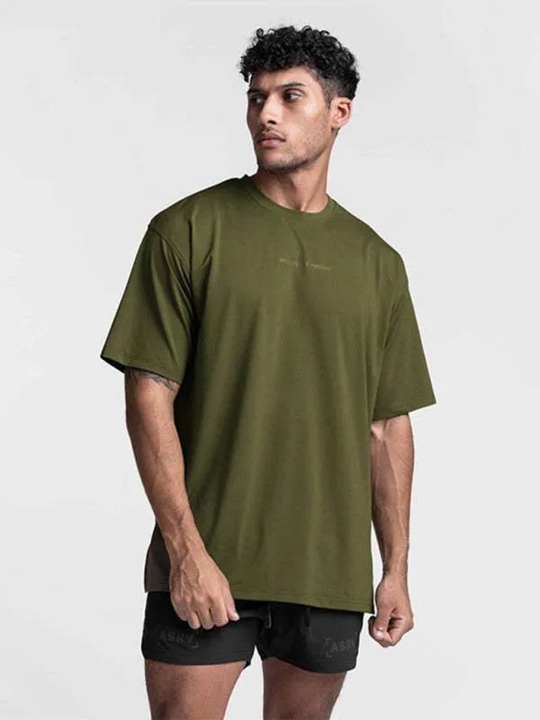 Ultimate Quick-Dry Men's Solid Color Sports Tee - Perfect for Everyday Adventures!