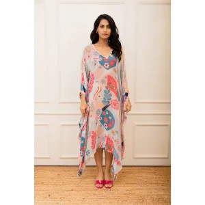 VARUN BAHL Amoeba Printed Long Kaftan