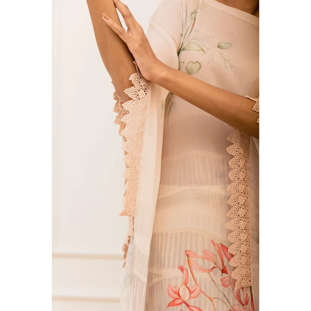 VARUN BAHL Botanical Printed Kaftan