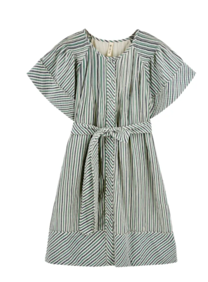 Vienna Pintuck Short Dress