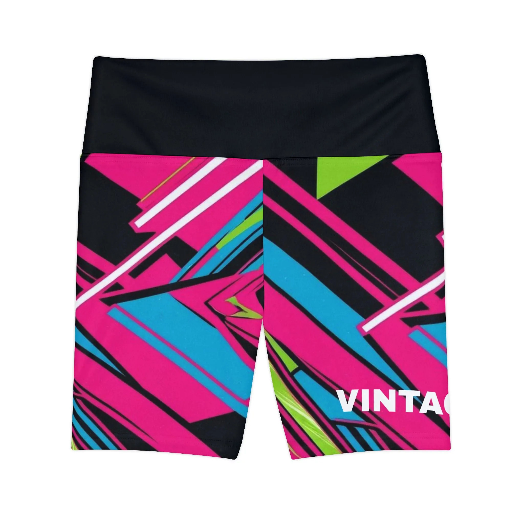 Vintage. Women's Biker Shorts - Graphic  Activewear