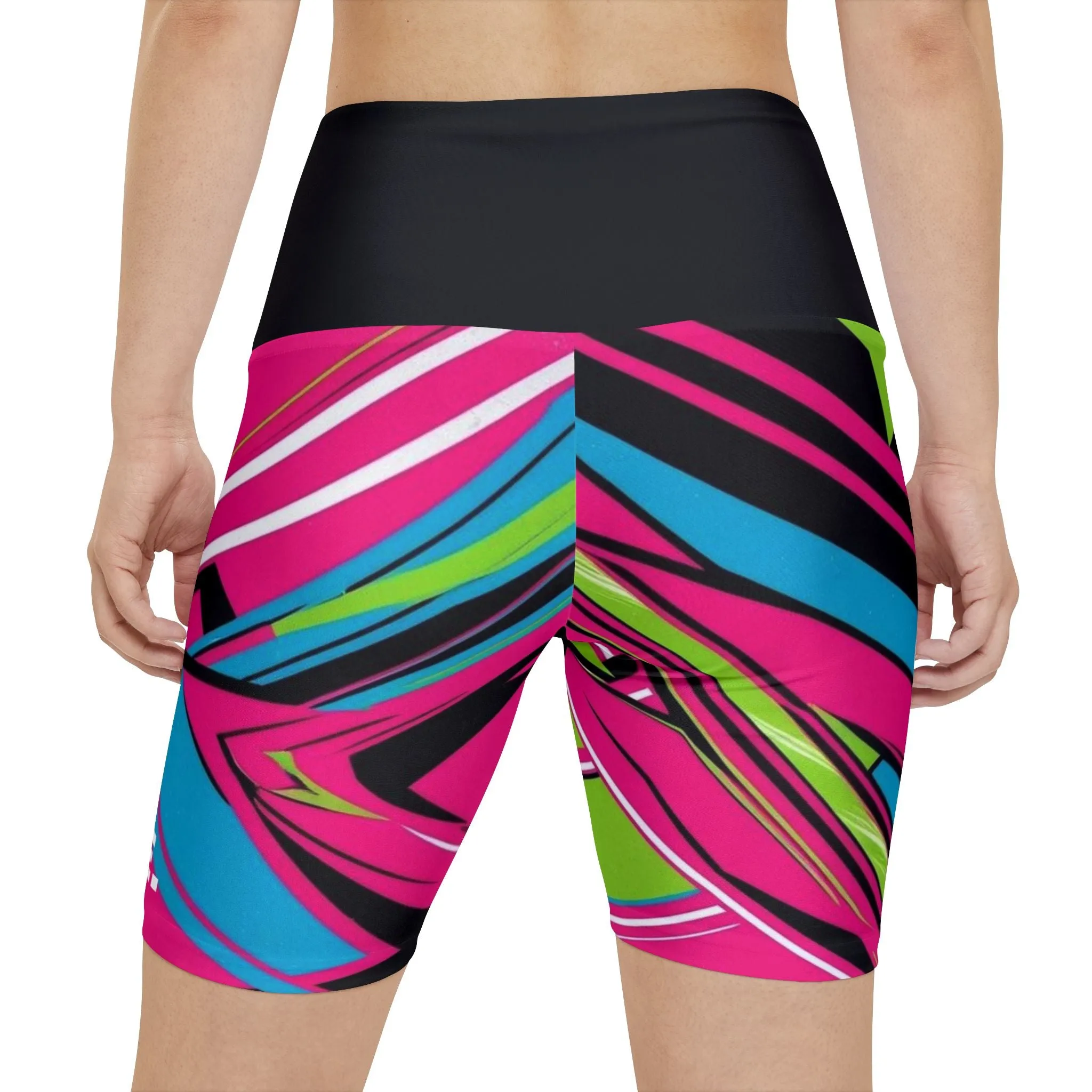 Vintage. Women's Biker Shorts - Graphic  Activewear