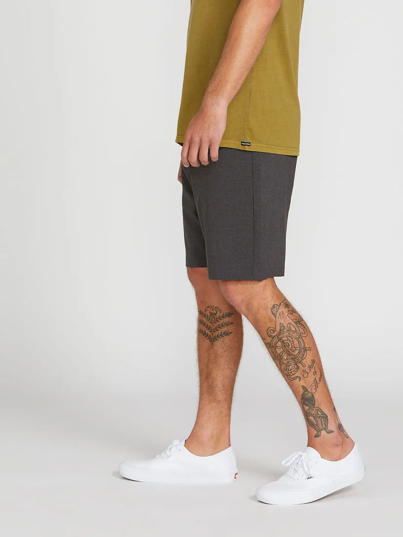 Volcom Kerosene Hybrid Short - Charcoal
