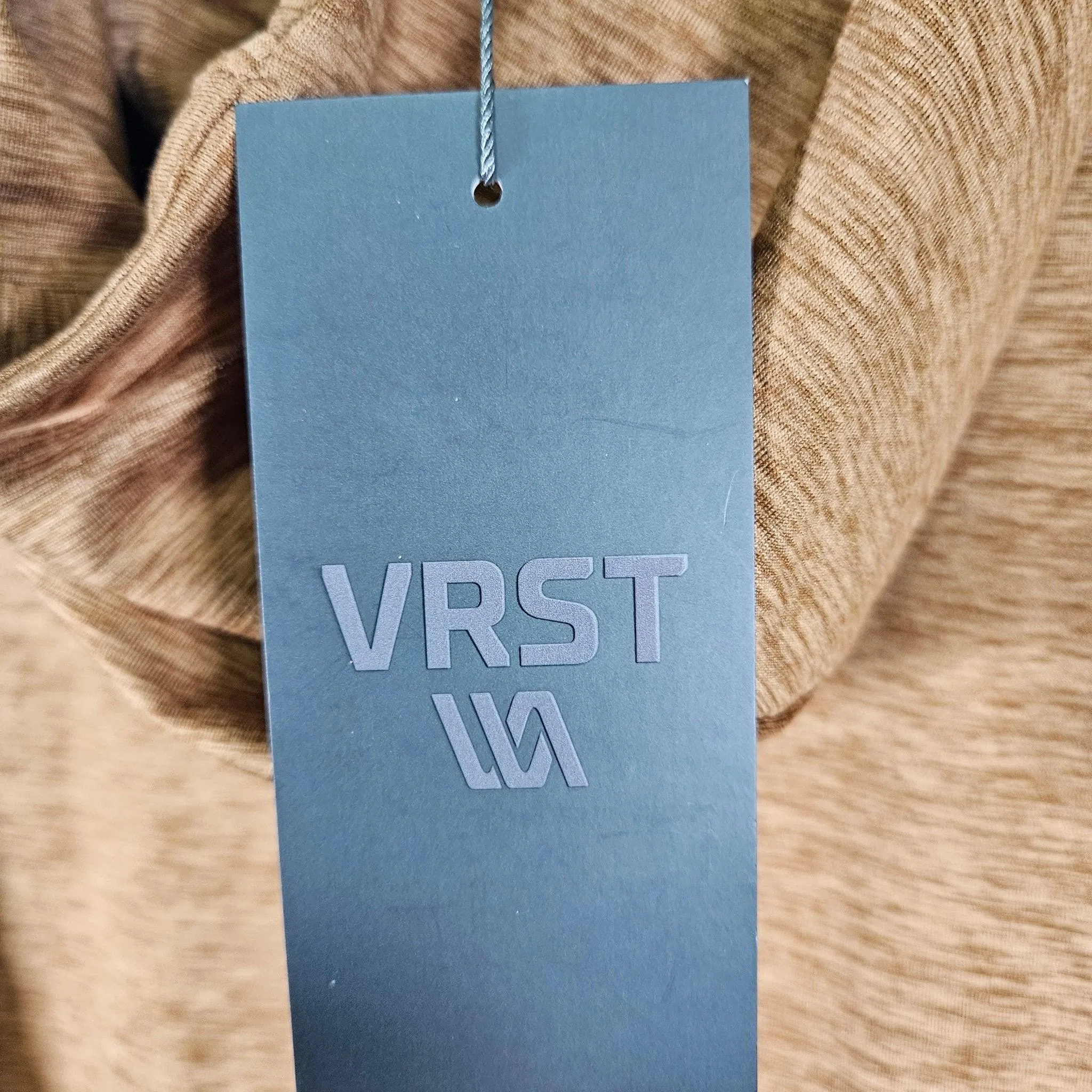 VRST Hoodie: Men's R & R Jersey Hoodie, Small, Tobacco Brown Heather