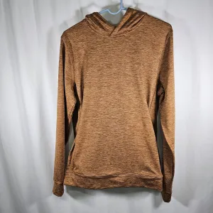 VRST Hoodie: Men's R & R Jersey Hoodie, Small, Tobacco Brown Heather