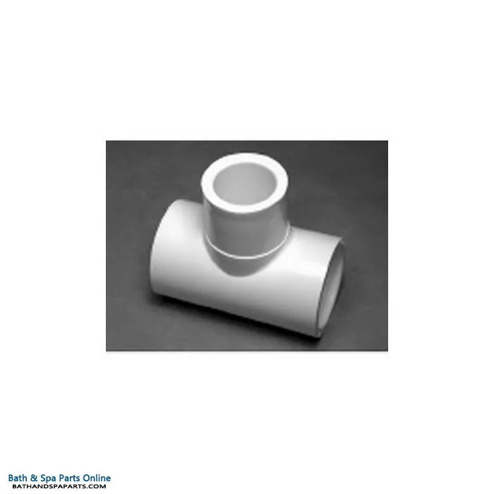 Waterway PVC Tee [1" Slip x 1" Slip x 1" Spigot] (413-2080)