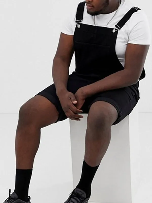 White Black Rim Rompers