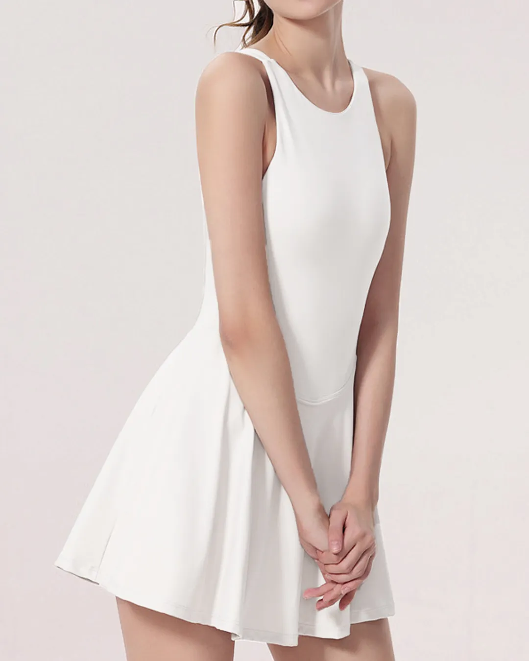 WILLOW FLOWY RACERBACK ACTIVE DRESS