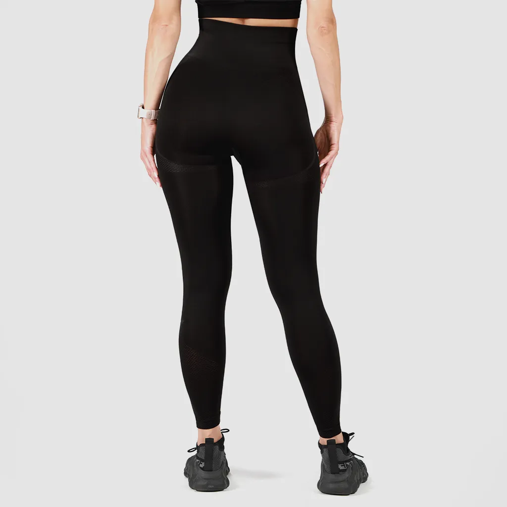 WOMEN-ESSENTIAL-SEAMLESS-PUSH UP-LEGGING (BLACK)