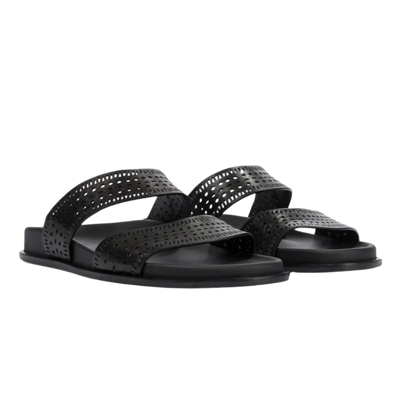 Womens | Alaïa Leather Mules (Two Colors)