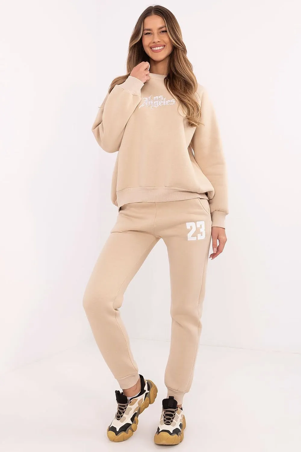 Women's casual style tracksuit set