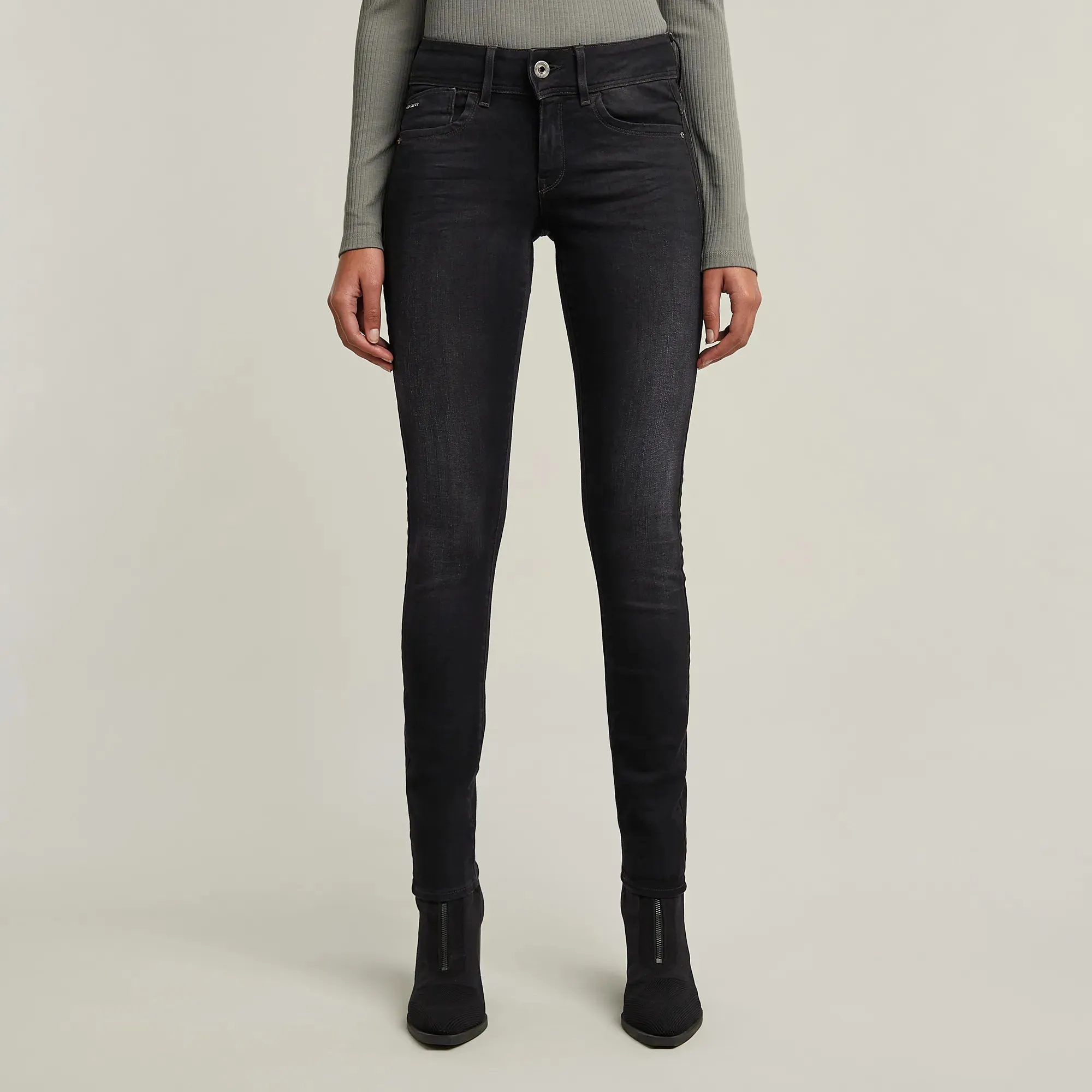 Women's Mid Lynn Skinny Denim Pant