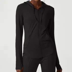 Women's Thin Sports Long-sleeved Workout Clothes Top