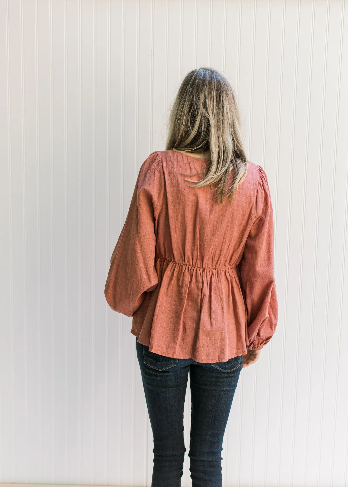 X Tone on Tone Rust Top