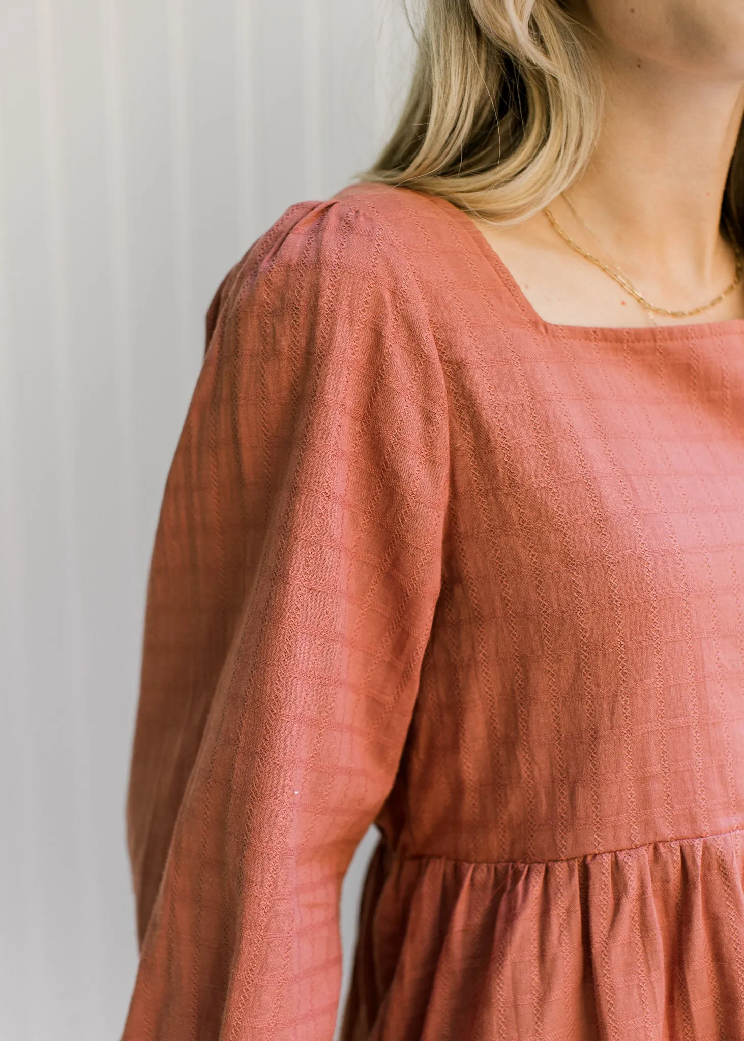 X Tone on Tone Rust Top