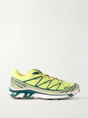 XT-6 mesh and rubber sneakers
