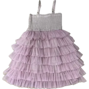 Yo Baby Purple Party Dress