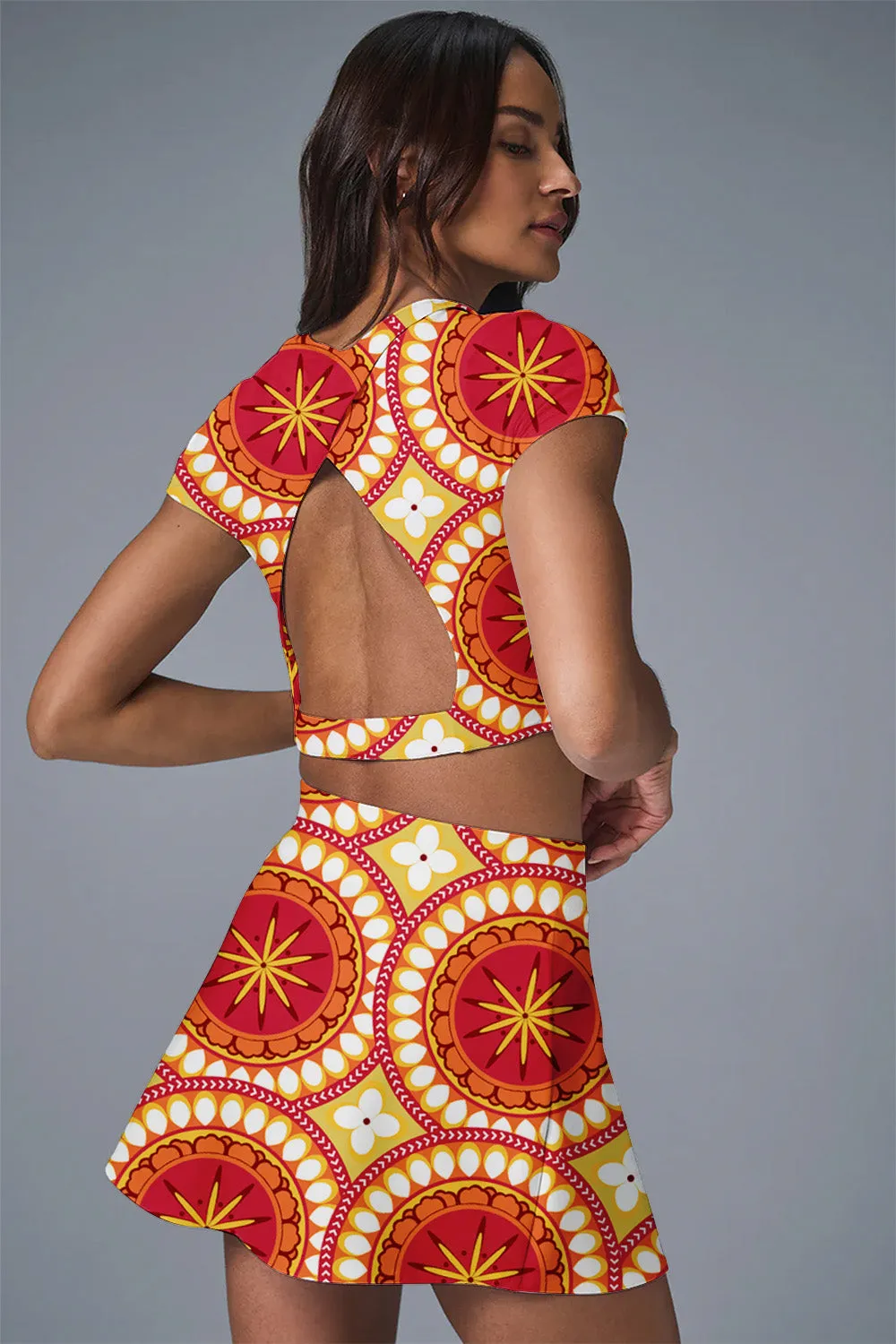 Zest Mosaic Activewear Set