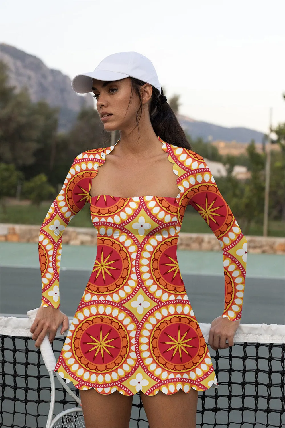 Zest Mosaic Activewear Set