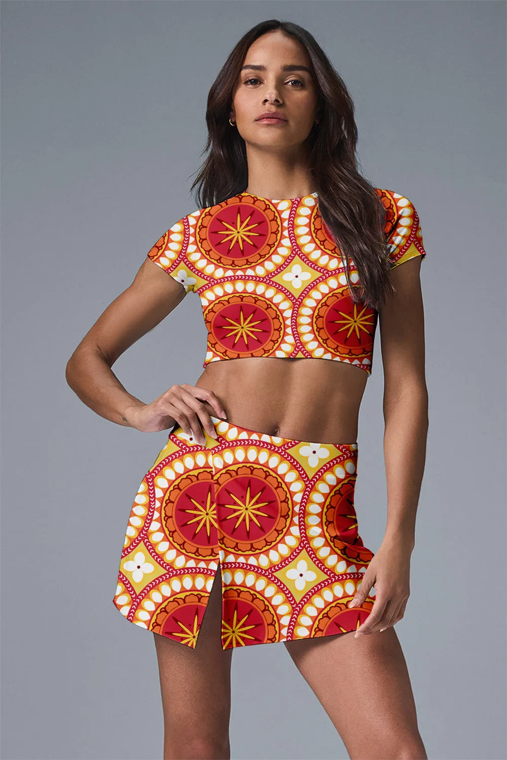 Zest Mosaic Activewear Set