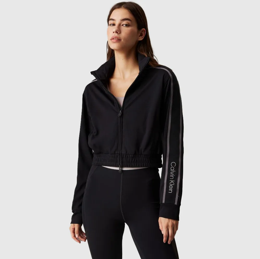 Zip Through Sweatshirt - Black