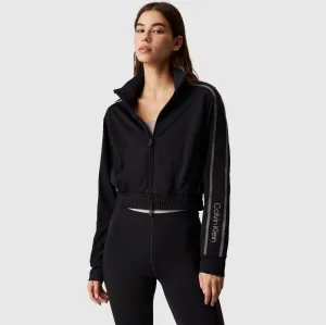 Zip Through Sweatshirt - Black